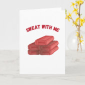 Sauna Sweet with me Saunas Karte (Gelbe Blume)