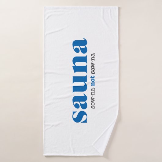 Saunatuch Badehandtuch (Badehandtuch)