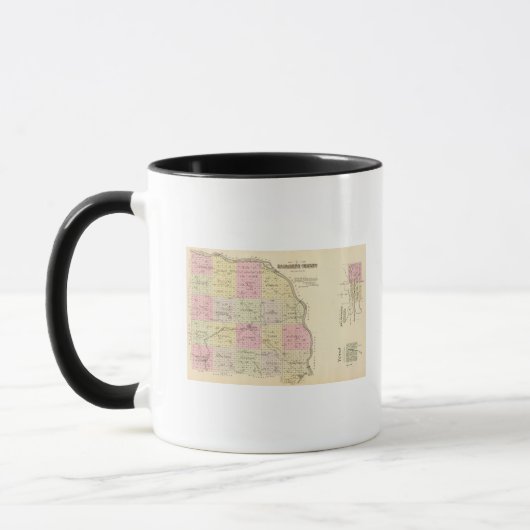 Saunders Landkreis, Nebraska Tasse (Links)