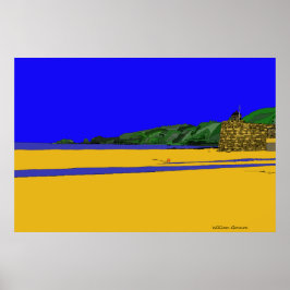 Saundersfoot. William Gannon Poster