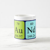 Saundra Periodenname Tasse (Mittel)