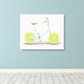 Säure | Florent Bodart Leinwanddruck (Insitu (Holzboden))