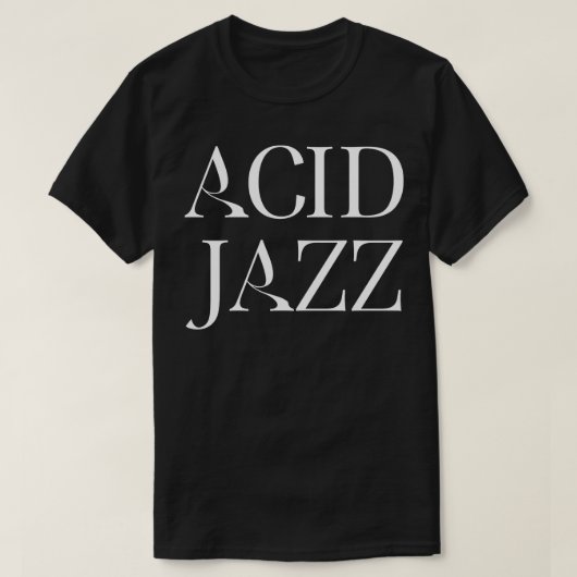 Säure-Jazz-Text T-Shirt (Design vorne)