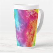 Saure Neon Regenbogen-gefärbte Krawatte Milchtasse (Rechte Ecke)