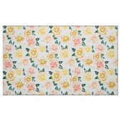 SAURE RÜCKFLUSS Zitronen-Zitrusfrucht-Scheiben Stoff (Fat Quarter (45,7 x 55,9 cm))