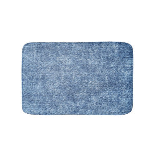 Säure waschen blaue Denim, nah-up Textur. Badematte