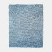 Säure waschen blaue Jeans, Denim Textur. Fleecedecke (Vorderseite)