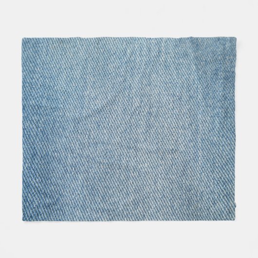 Säure waschen blaue Jeans, Denim Textur. Fleecedecke (Vorderseite (Horizontal))