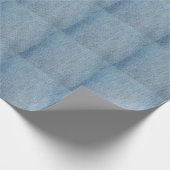 Säure waschen blaue Jeans, Denim Textur. Geschenkpapier (Ecke)