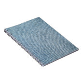 Säure waschen blaue Jeans, Denim Textur. Notizblock (Rechte Seite)