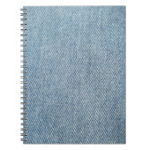 Säure waschen blaue Jeans, Denim Textur. Notizblock (Vorderseite)