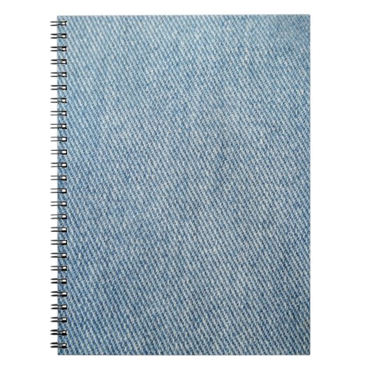 Säure waschen blaue Jeans, Denim Textur. Notizblock (Vorderseite)