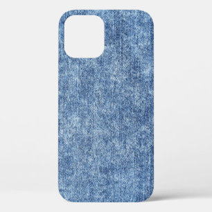 Säuregewaschenes blaues Denim, Nahaufnahme-Textur. Case-Mate iPhone Hülle