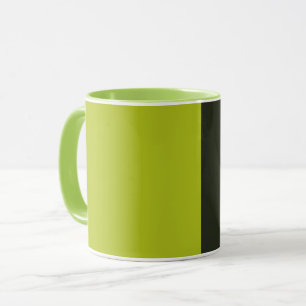 Säuregrün - grünlich Schwarz Tasse
