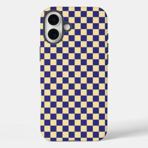 Säuregrün-schwarzes Schachbrettmuster Case-Mate iP iPhone 16 Plus Hülle