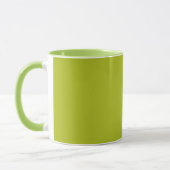 Säuregrün (Vollfarbe) Tasse (Links)