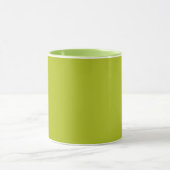 Säuregrün (Vollfarbe) Tasse (Zentrum)