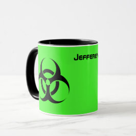 Säuregrüne Biogefährdung Geschenk Kaffee Cup Tasse