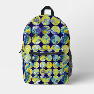 Säuregrunge Polka Punkte. Bedruckter Rucksack