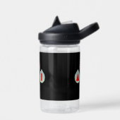 saurer Regen Trinkflasche (Links)