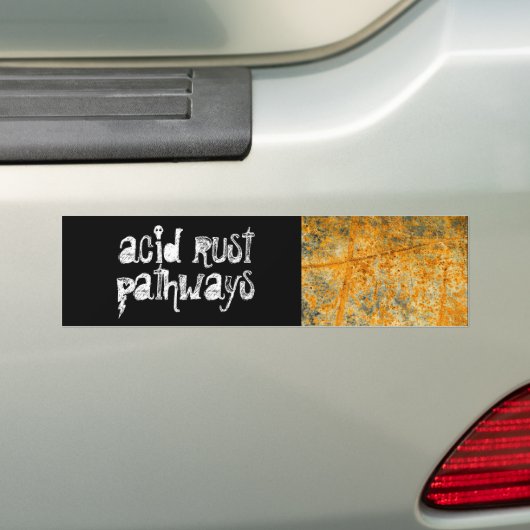 saurer Rostweg Autoaufkleber (Auf Auto)