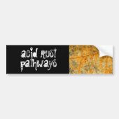 saurer Rostweg Autoaufkleber (Vorne)