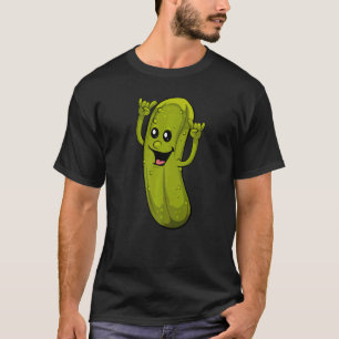 Saurer Tanz Süße Gurke Grüne Veganerin Mädchen T-Shirt