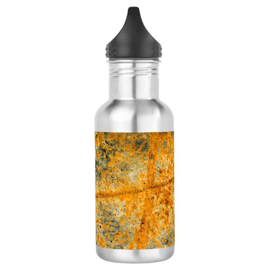 Säurerostpfade Edelstahlflasche (Links)