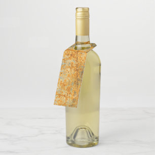 Säurerostpfade Flaschenanhänger