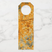 Säurerostpfade Flaschenanhänger (Rückseite)