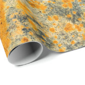 Säurerostpfade Geschenkpapier (Rolleneckpunkt)