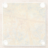 Säurerostpfade Glasuntersetzer (Rückseite)