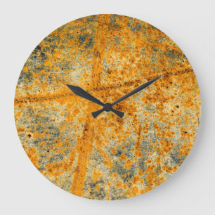 Säurerostpfade Große Wanduhr