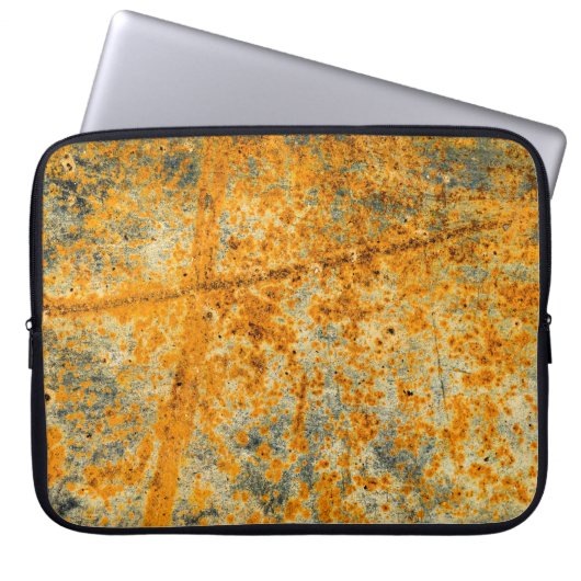 Säurerostpfade Laptopschutzhülle (Vorderseite)