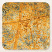 Säurerostpfade Rechteckiger Pappuntersetzer (Vorderseite)