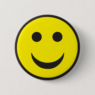 Saures Haus-Gesicht Button