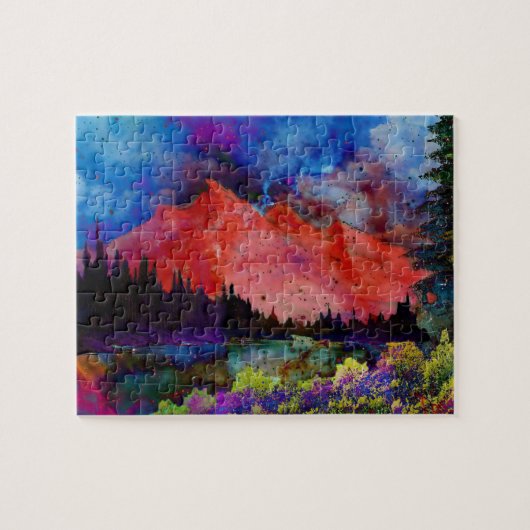 Saures Traumland-Puzzlespiel Puzzle (Horizontal)