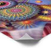 Säuretropfen Poster (Ecke)