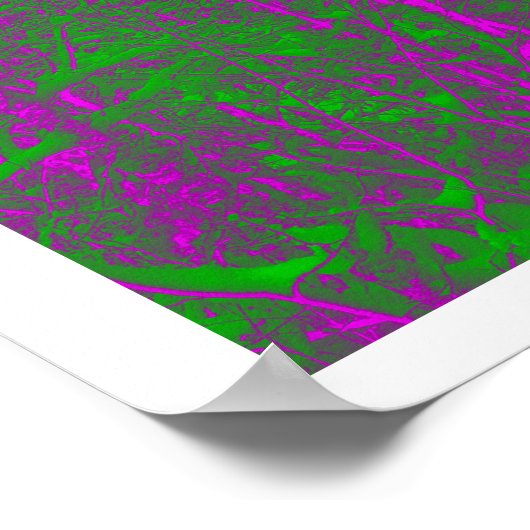 Säurewald Poster (Ecke)