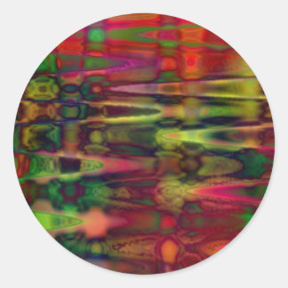 Säurewasser Runder Aufkleber