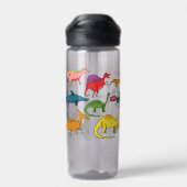 Sauriergurke Trinkflasche (Rückseite)