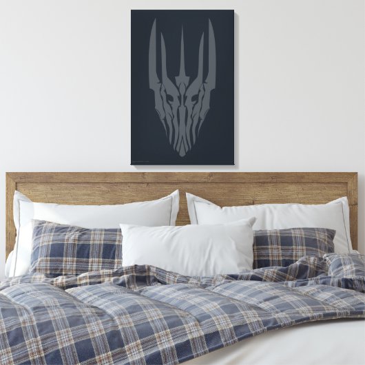 Sauron Head Icon Leinwanddruck (Insitu (Schlafzimmer))