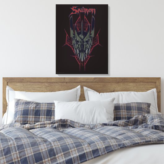 Sauron Icon Leinwanddruck (Insitu (Schlafzimmer))