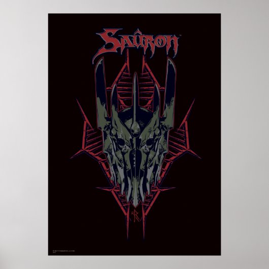 Sauron Icon Poster (Vorne)