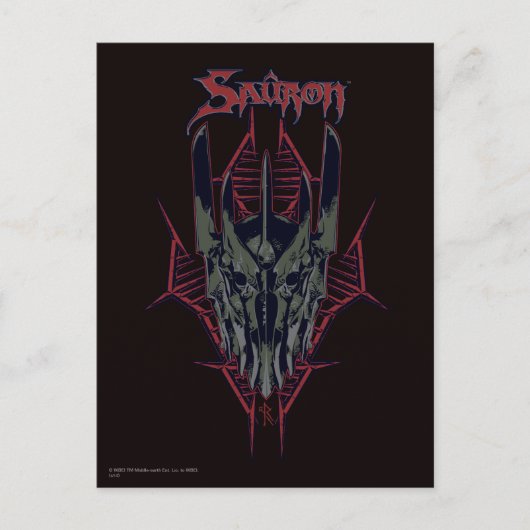 Sauron Icon Postkarte (Vorderseite)