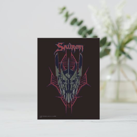 Sauron Icon Postkarte (Stehend Vorderseite)