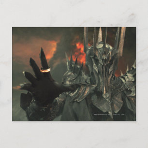 Sauron mit Hand Postkarte