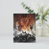 Sauron, Orcs, Witchking, and Ring Wraiths Postkarte (Stehend Vorderseite)