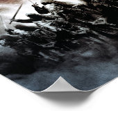 Sauron, Orks, Hexerei und Ringwraiden Poster (Ecke)