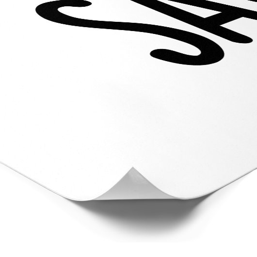 Saus-aged Funny Old Sausage Puns Poster (Ecke)